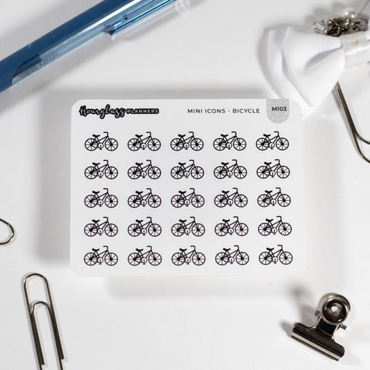 Bicycle - Mini Icon Stickers
